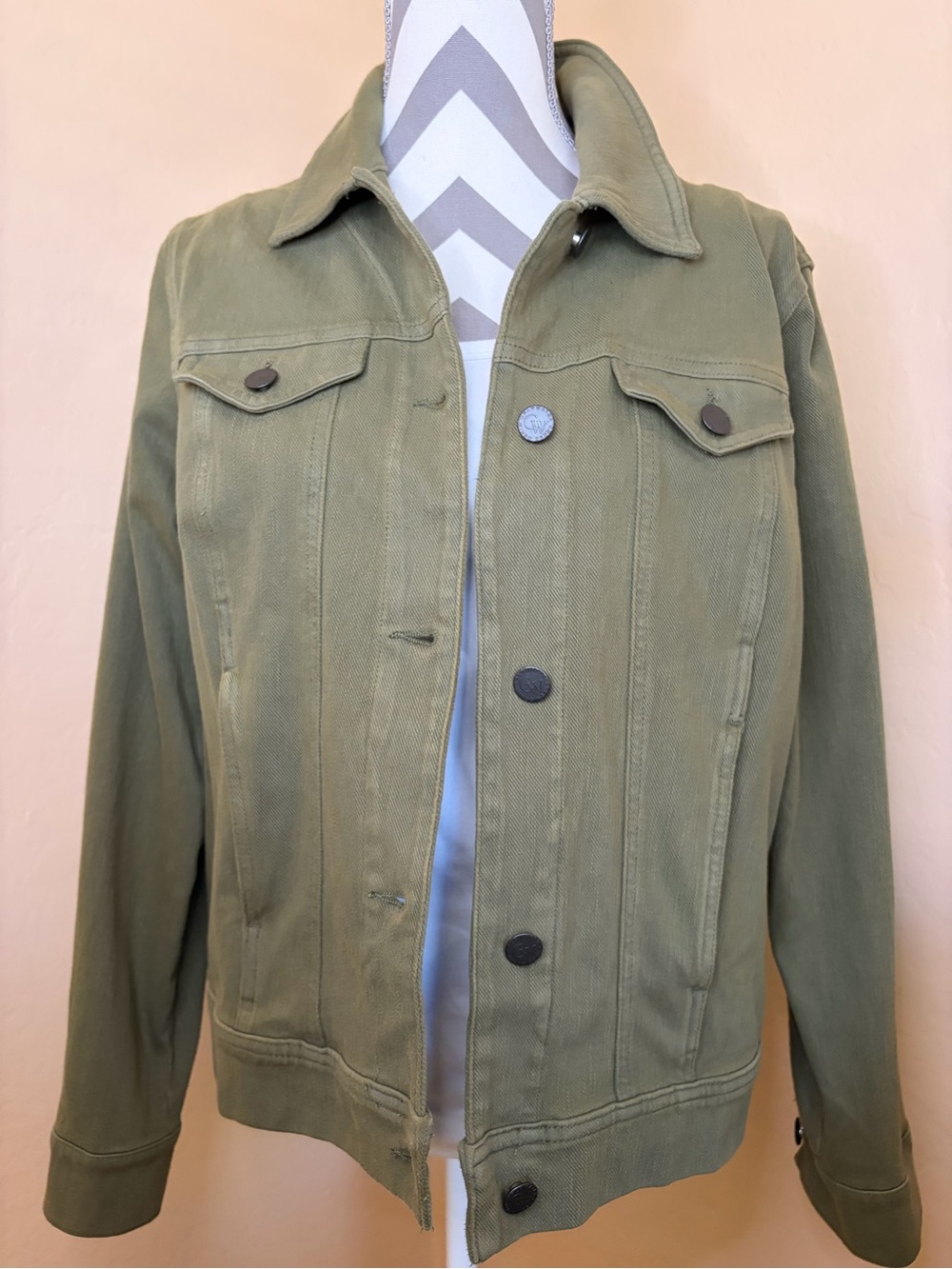Olive Jean Jacket - Picture 8 of 10